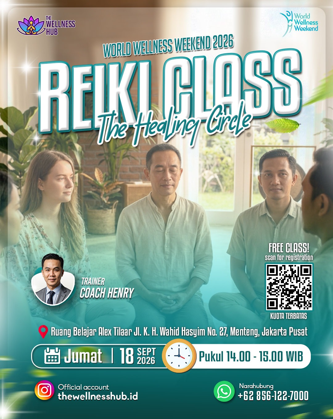 Flayer Reiki : The Healing Circle